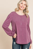 Solid black spandex long sleeve top from Dress4less.com, fitted design with crew neckline and stretch fabric.